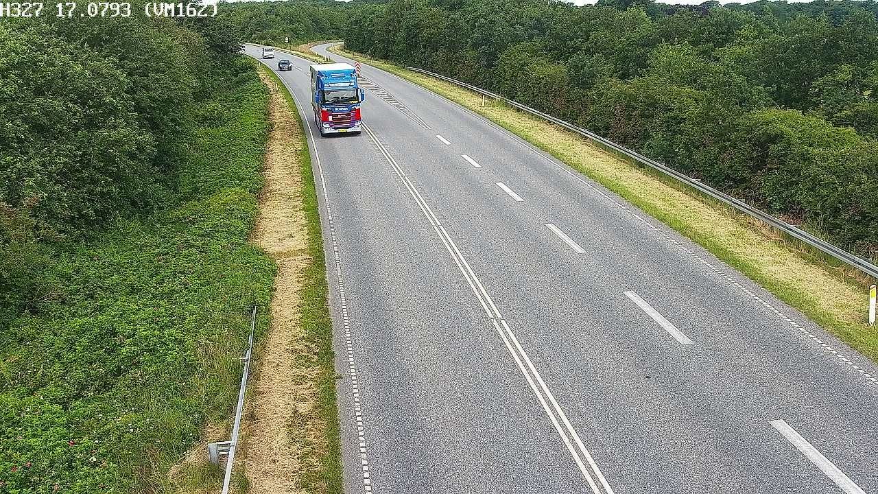 Traffic Cam Esbjerg: Bramming, Blickrichtung Nord