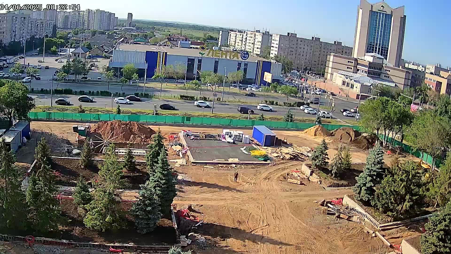 Traffic Cam Orenburg: Поющий фонтан