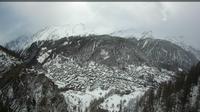 Last daylight view from Zermatt: Edelweiss