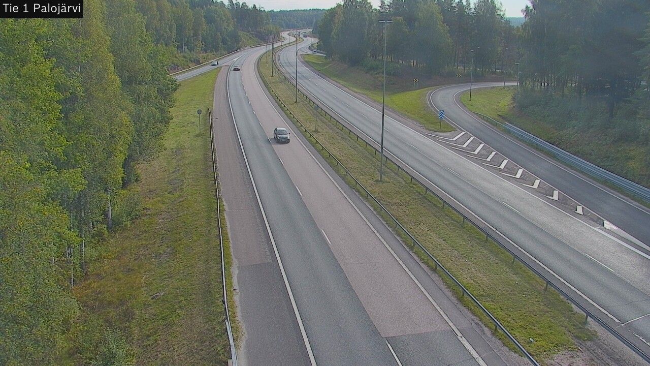 Traffic Cam Vihti: Tie - Palojärvi