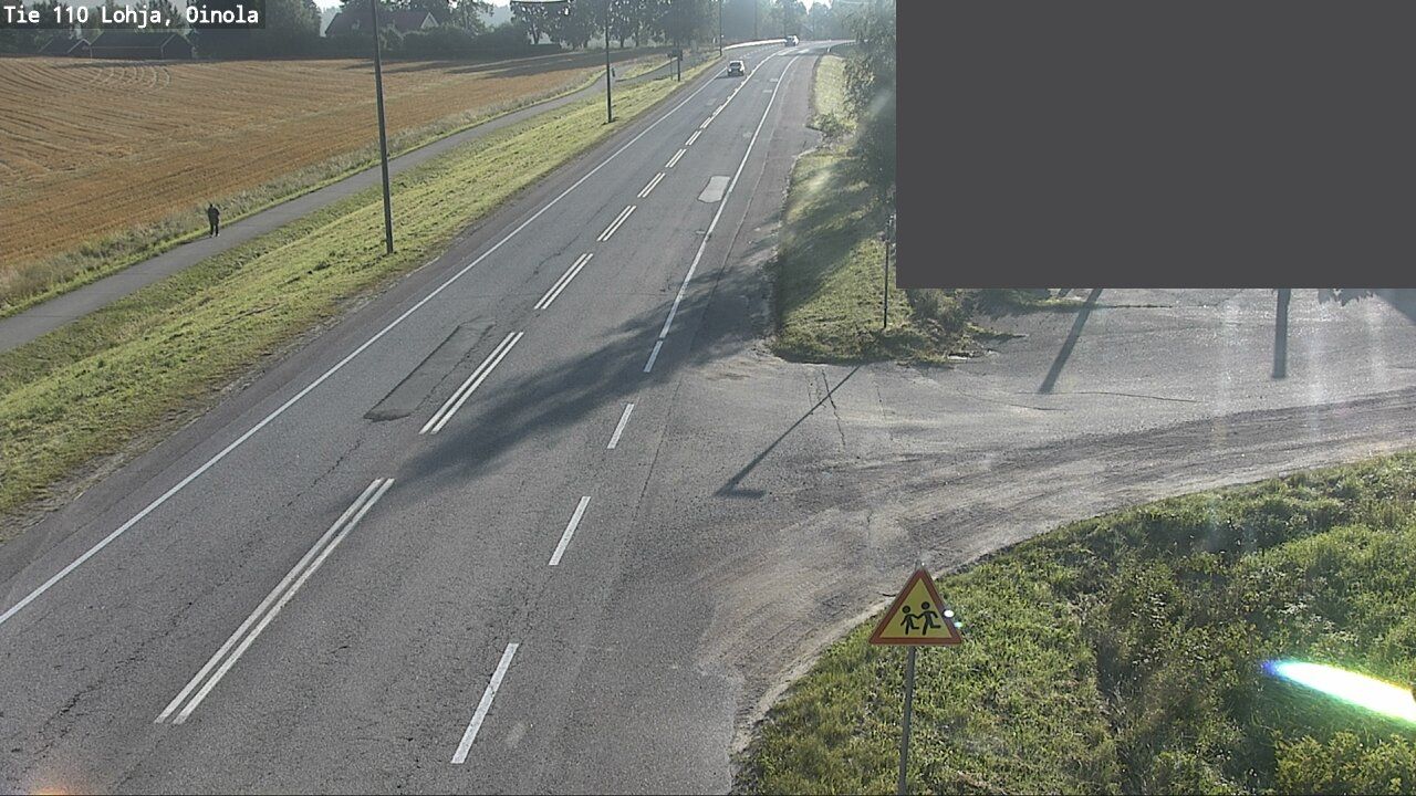 Traffic Cam Lohja: Tie 110 - Oinola - Helsinkiin