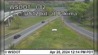 Yakima: I-82 at MP 31.28: US 12 Interchange @ N - Overdag