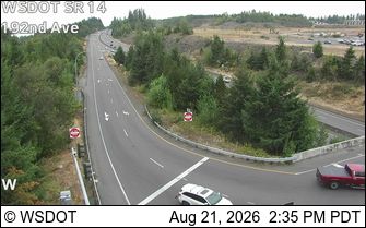 Traffic Cam Fisher: SR 14 at MP 10.1: 192nd Ave