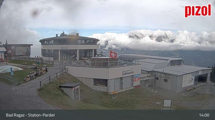 Bad Ragaz: Pizol - Station-Pardiel