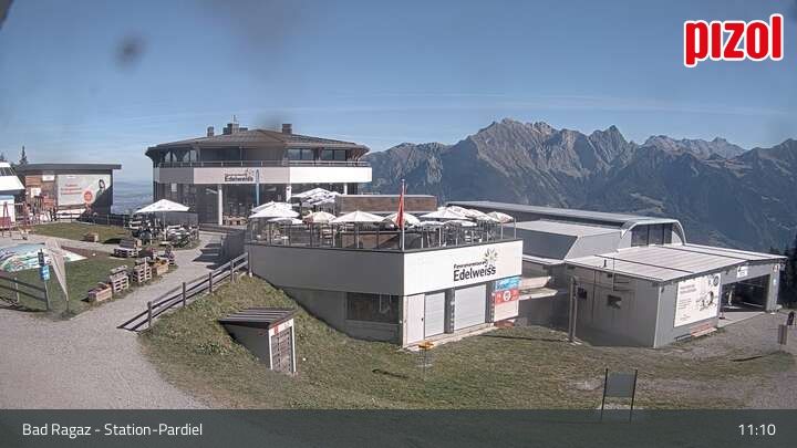 Bad Ragaz: Pizol - Station-Pardiel