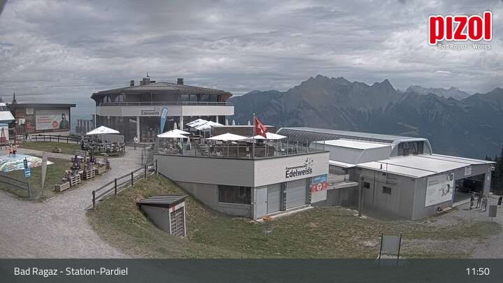 Bad Ragaz: Pizol - Station-Pardiel