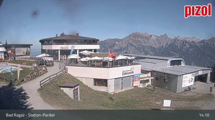 Bad Ragaz: Pizol - Station-Pardiel