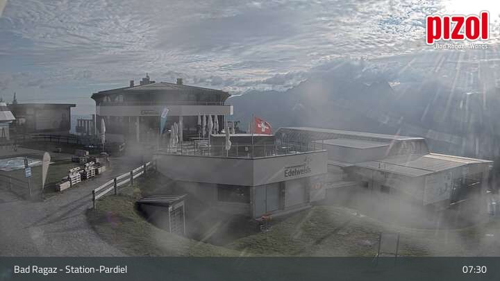 Bad Ragaz: Pizol - Station-Pardiel