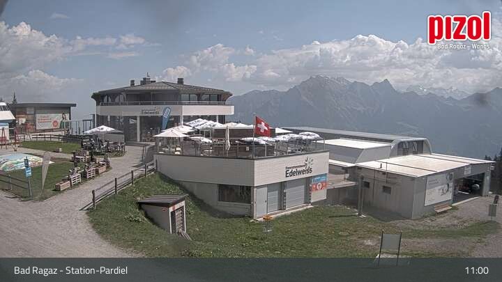 Bad Ragaz: Pizol - Station-Pardiel