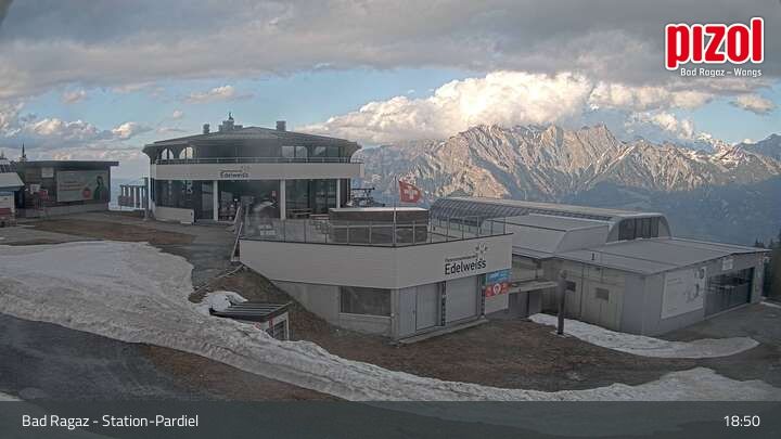 Bad Ragaz: Pizol - Station-Pardiel