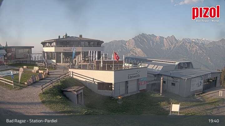 Bad Ragaz: Pizol - Station-Pardiel