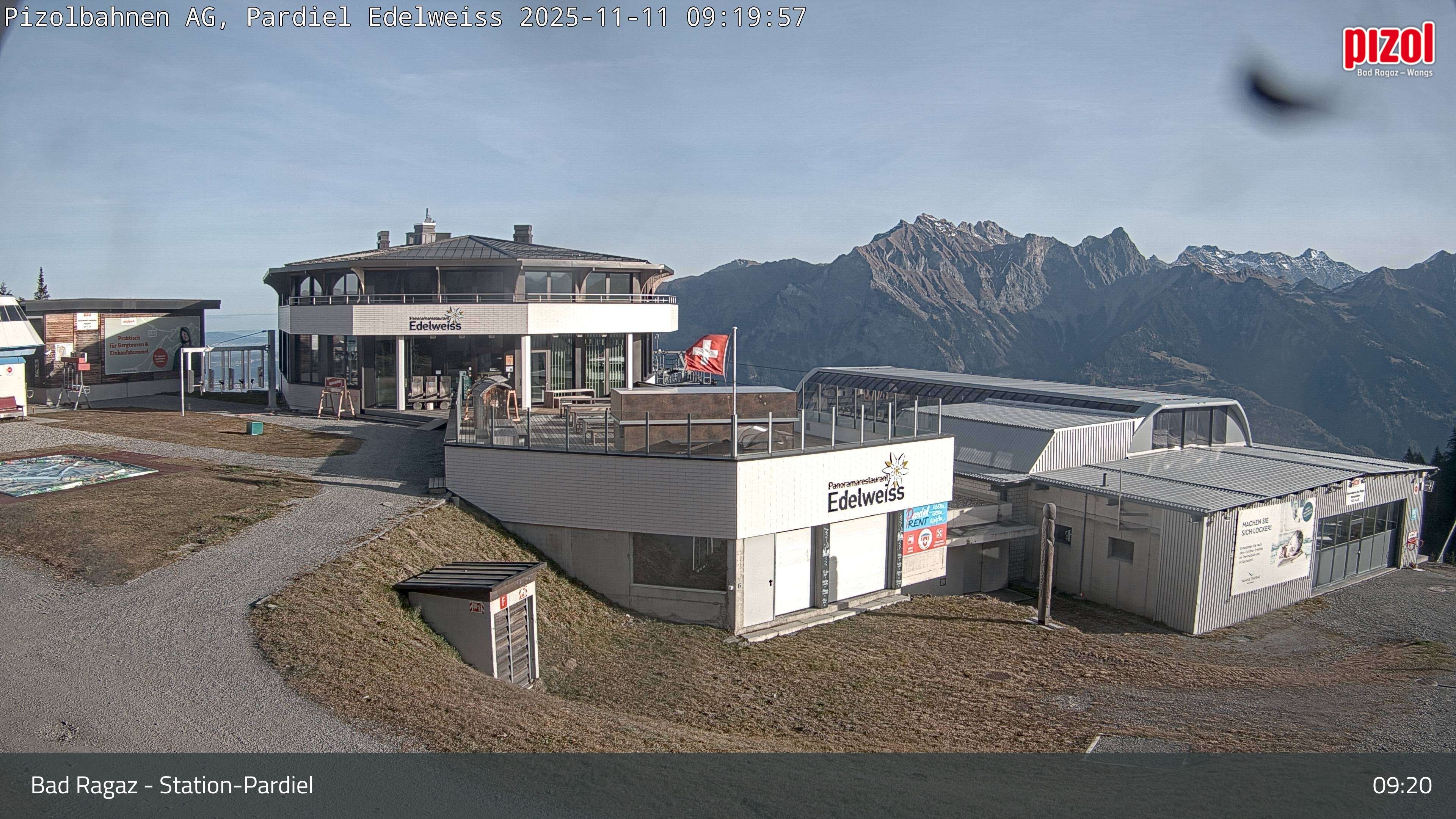 Bad Ragaz: Pizol - Station-Pardiel