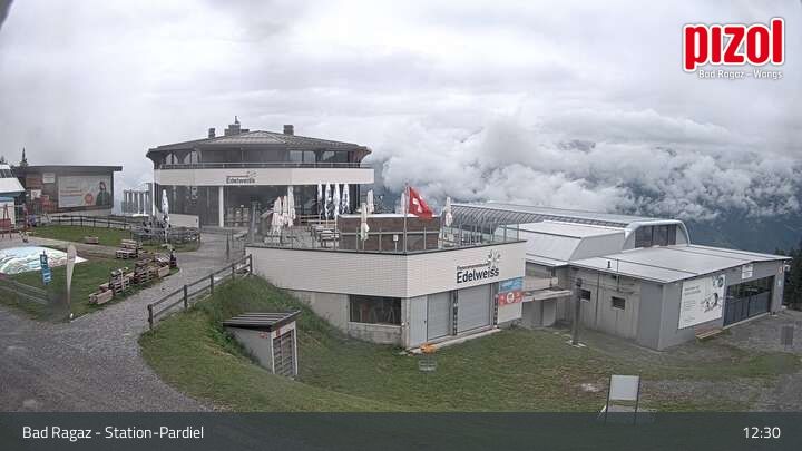 Bad Ragaz: Pizol - Station-Pardiel