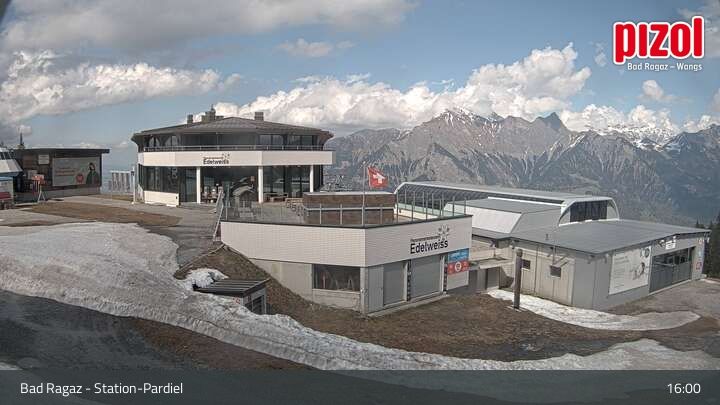 Bad Ragaz: Pizol - Station-Pardiel