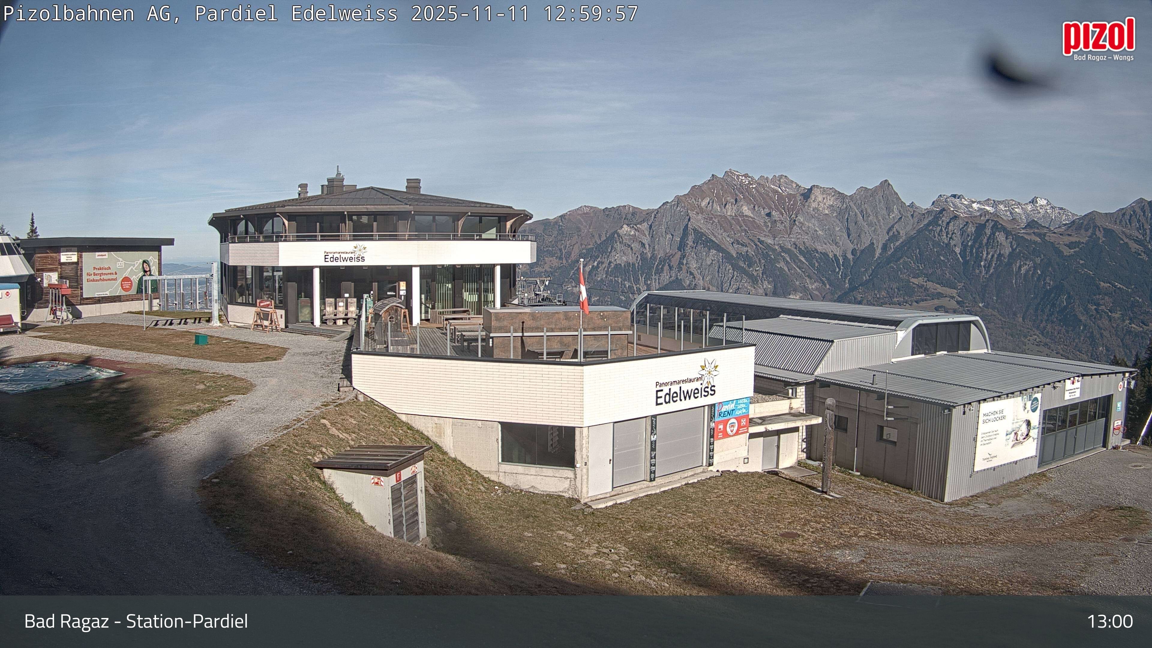 Bad Ragaz: Pizol - Station-Pardiel