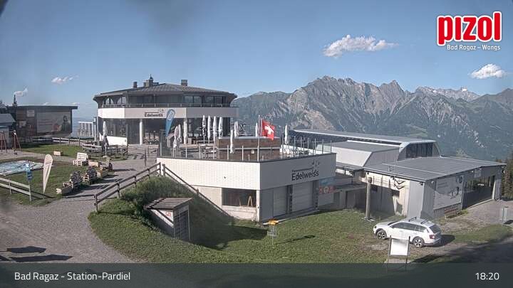 Bad Ragaz: Pizol - Station-Pardiel