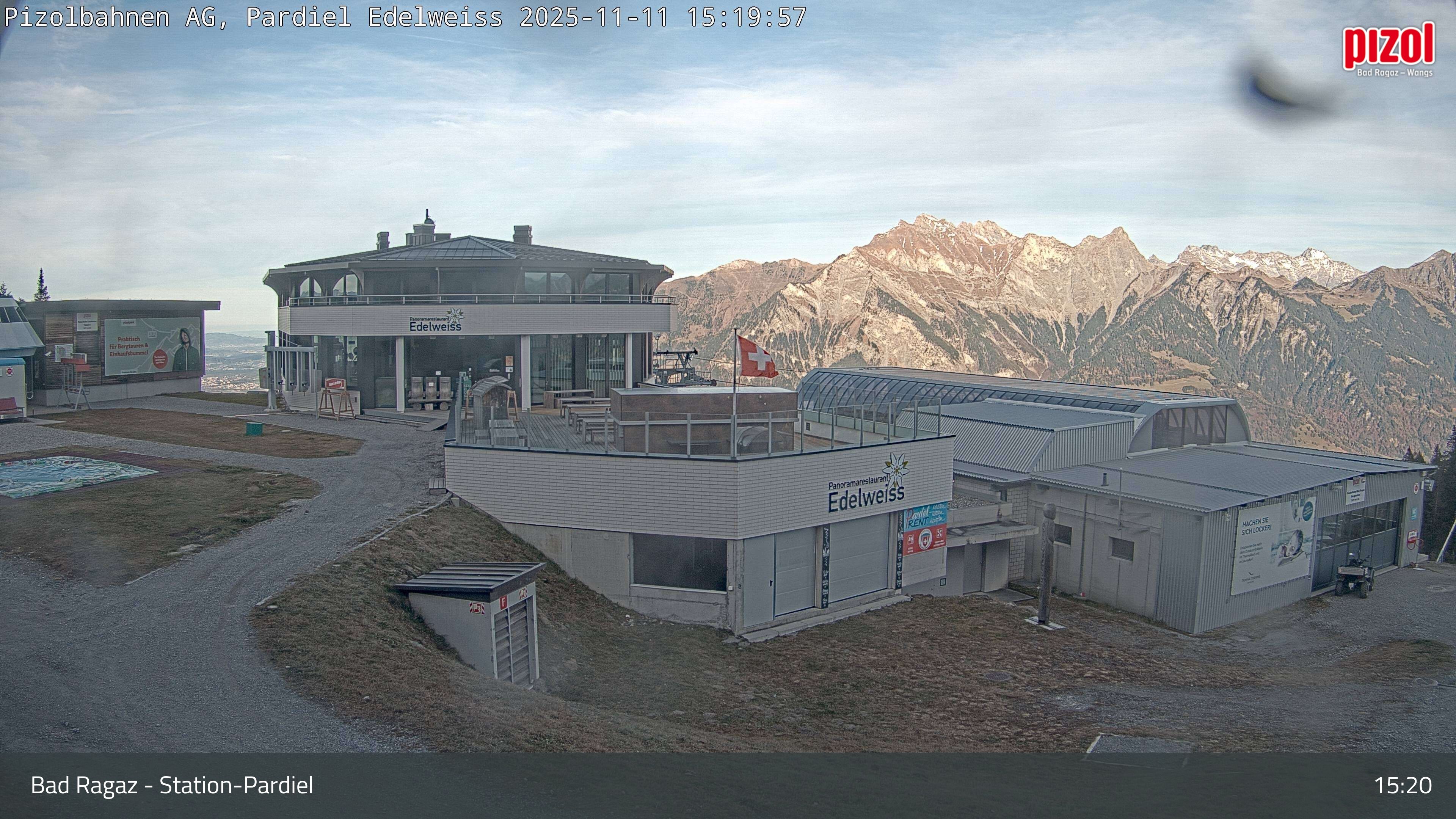 Bad Ragaz: Pizol - Station-Pardiel