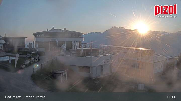 Bad Ragaz: Pizol - Station-Pardiel