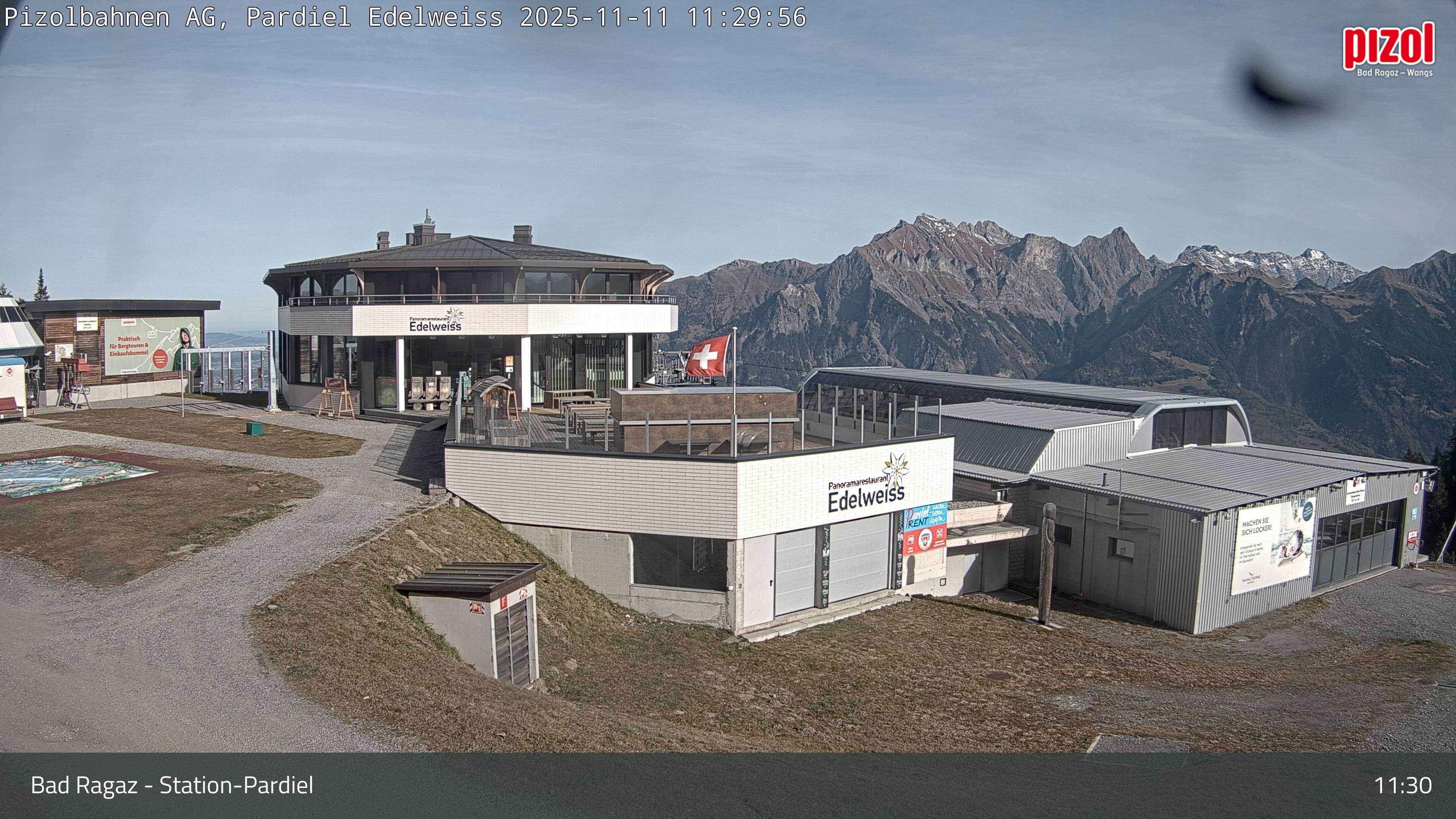 Bad Ragaz: Pizol - Station-Pardiel
