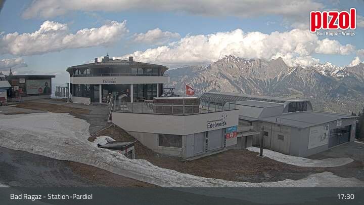 Bad Ragaz: Pizol - Station-Pardiel