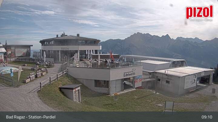 Bad Ragaz: Pizol - Station-Pardiel