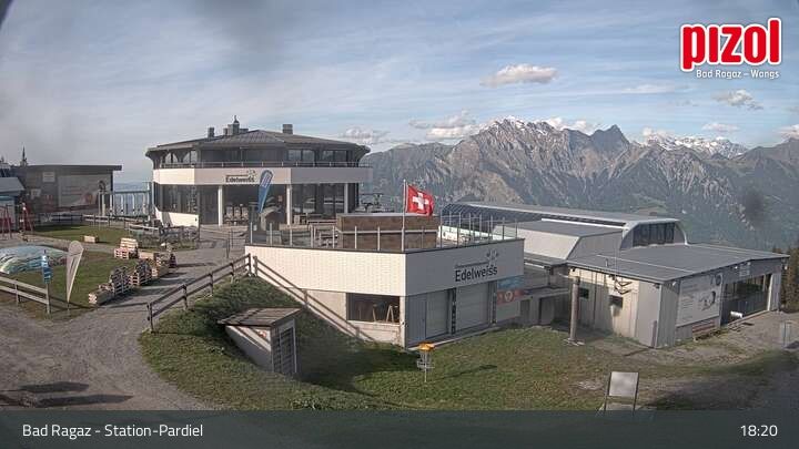 Bad Ragaz: Pizol - Station-Pardiel