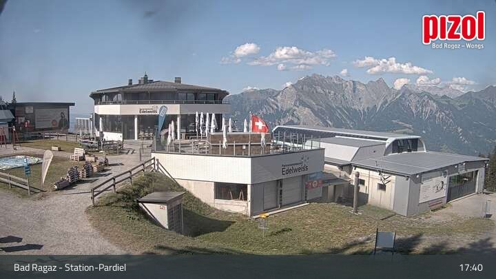 Bad Ragaz: Pizol - Station-Pardiel