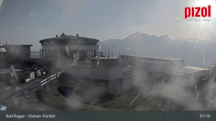Bad Ragaz: Pizol - Station-Pardiel