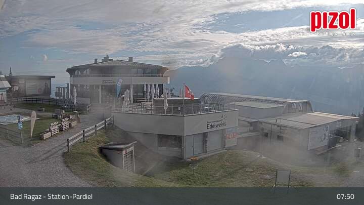 Bad Ragaz: Pizol - Station-Pardiel