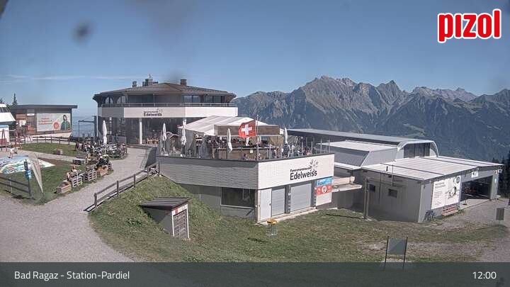 Bad Ragaz: Pizol - Station-Pardiel
