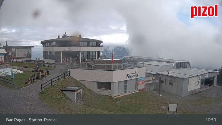 Bad Ragaz: Pizol - Station-Pardiel