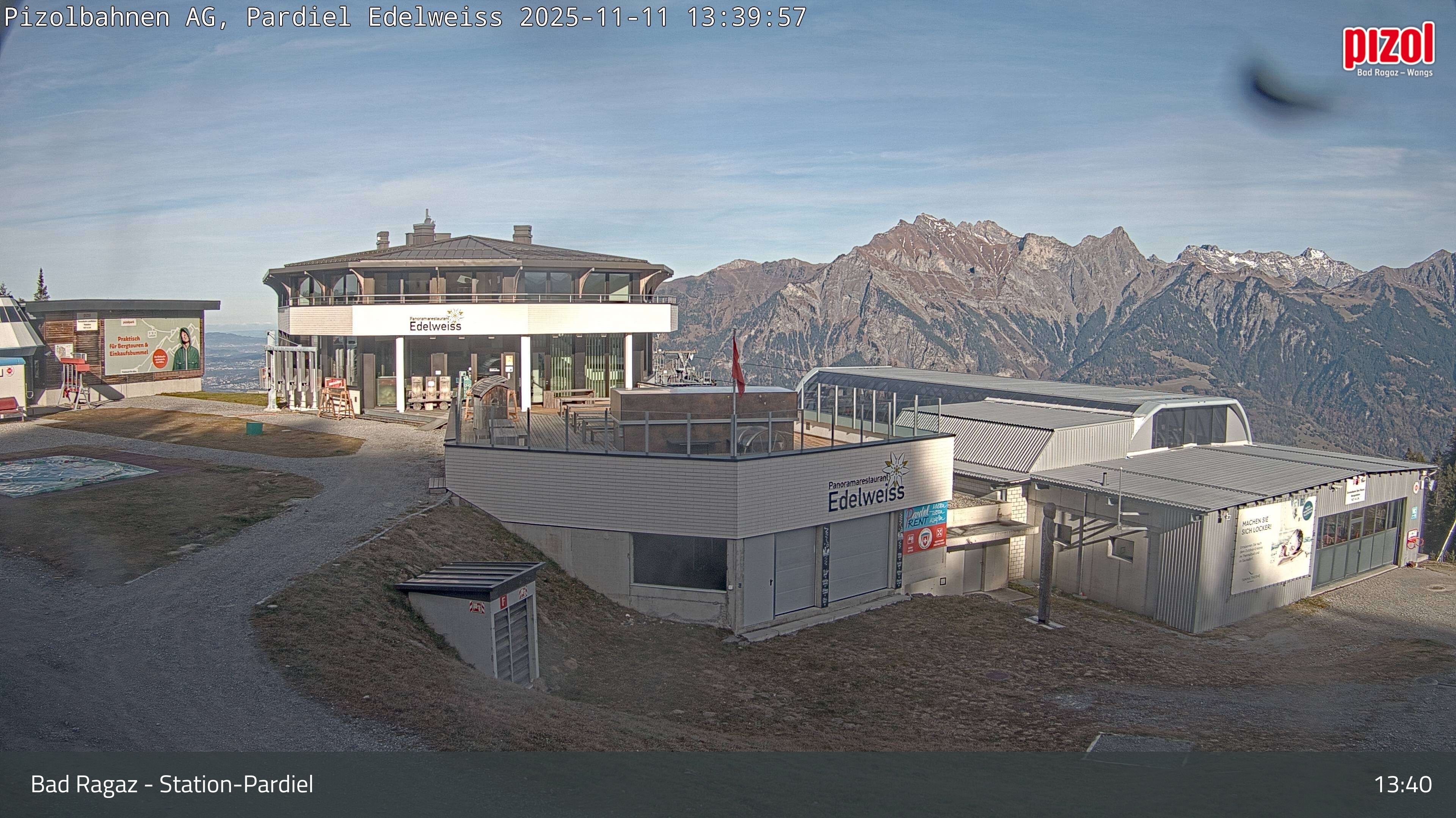 Bad Ragaz: Pizol - Station-Pardiel