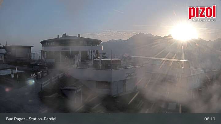 Bad Ragaz: Pizol - Station-Pardiel