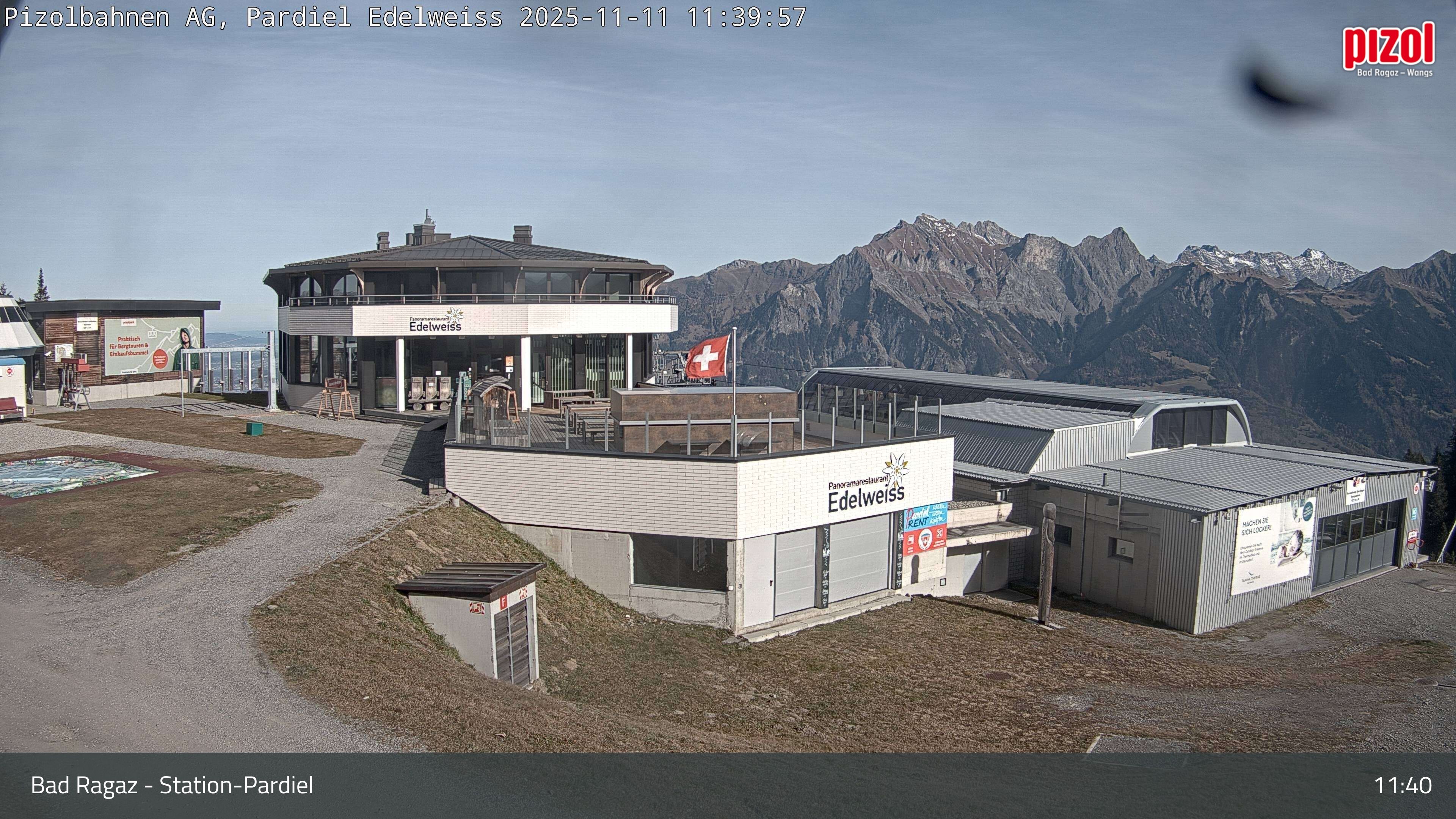 Bad Ragaz: Pizol - Station-Pardiel