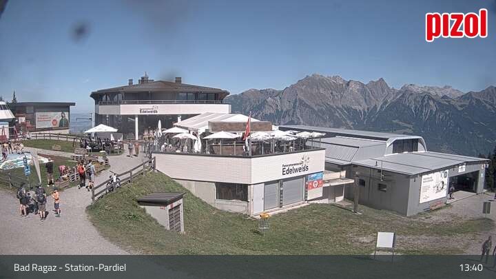 Bad Ragaz: Pizol - Station-Pardiel