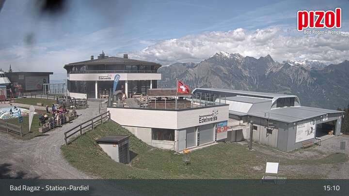 Bad Ragaz: Pizol - Station-Pardiel