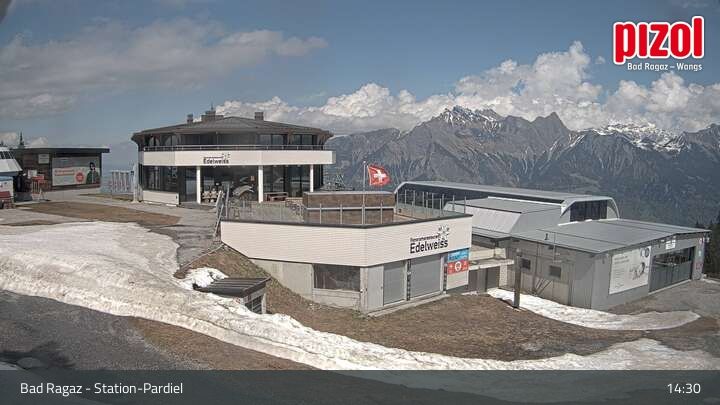 Bad Ragaz: Pizol - Station-Pardiel