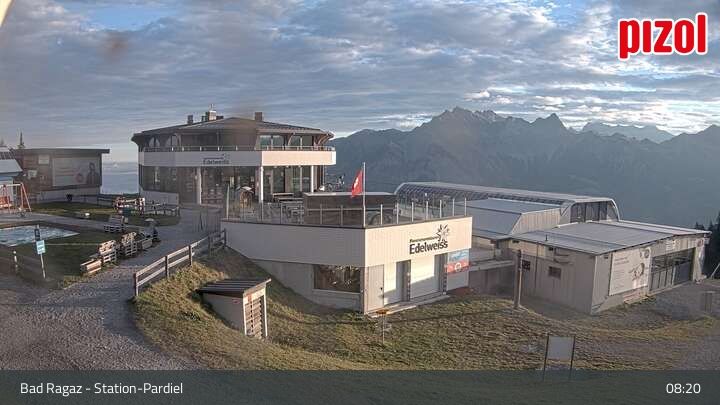 Bad Ragaz: Pizol - Station-Pardiel