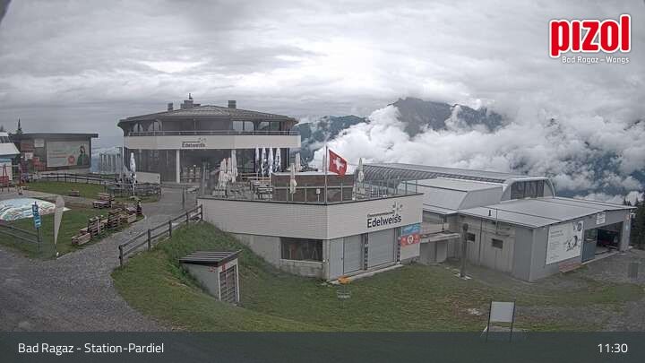 Bad Ragaz: Pizol - Station-Pardiel