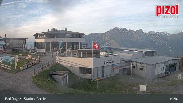 Bad Ragaz: Pizol - Station-Pardiel