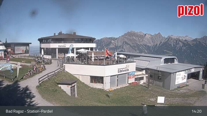 Bad Ragaz: Pizol - Station-Pardiel