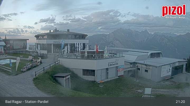 Bad Ragaz: Pizol - Station-Pardiel