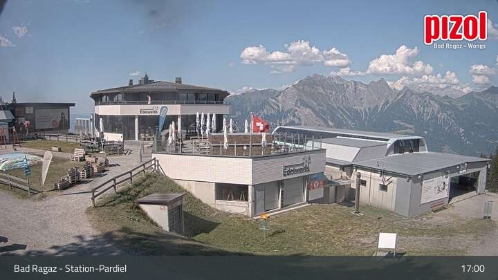 Bad Ragaz: Pizol - Station-Pardiel