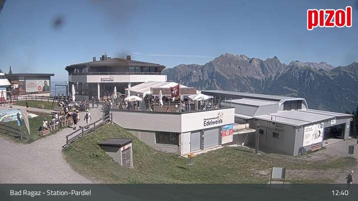 Bad Ragaz: Pizol - Station-Pardiel