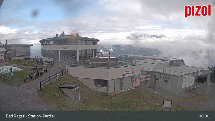 Bad Ragaz: Pizol - Station-Pardiel