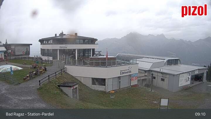 Bad Ragaz: Pizol - Station-Pardiel