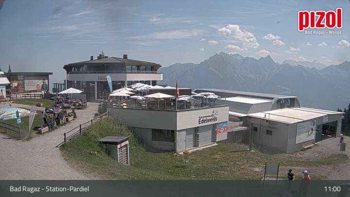 Bad Ragaz: Pizol - Station-Pardiel
