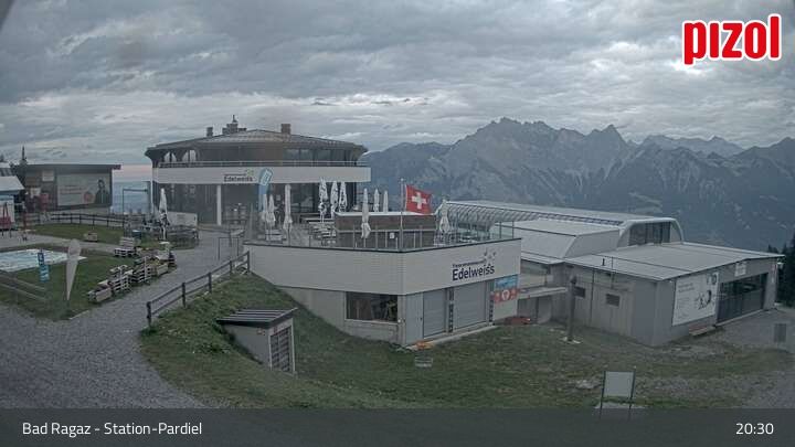 Bad Ragaz: Pizol - Station-Pardiel