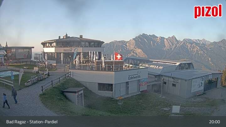 Bad Ragaz: Pizol - Station-Pardiel