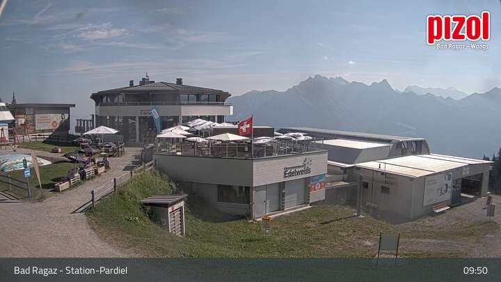 Bad Ragaz: Pizol - Station-Pardiel